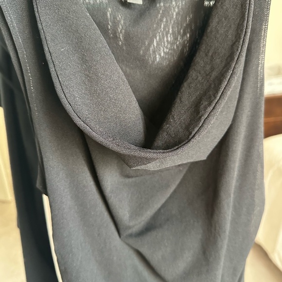 Express Black Mesh Sleeveless Top EUC - Picture 7 of 12